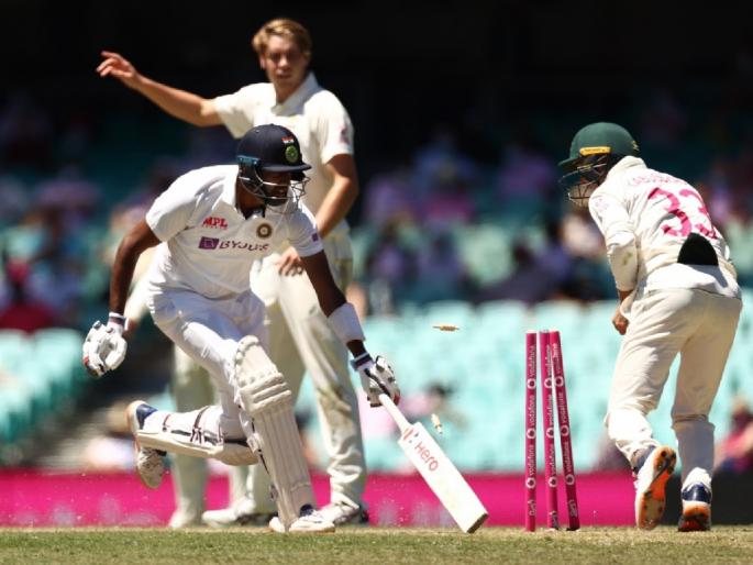 India vs Australia, 3rd Test : This is only the seventh time in their Test history that India have had 3+ men run out in the same innings | India vs Australia, 3rd Test : टीम इंडियाच्या नावावर लाजीरवाणा विक्रम, ८८ वर्षांत सातव्यांदा ओढावली नामुष्की