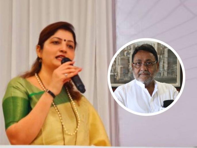 Ajit Pawar led NCP leader Rupali Chakankar slams opposition over Nawab Malik choose to be with power in Winter Session | नवाब मलिक अधिवेशनात सत्ताधाऱ्यांच्या 'टीम'मध्ये! राष्ट्रवादीचा अजितदादा गट म्हणतो- "प्रत्येकाला वाटतं..." Ajit Pawar led NCP leader Rupali Chakankar slams opposition over Nawab Malik choose to be with power in Winter Session | नवाब मलिक अधिवेशनात सत्ताधाऱ्यांच्या 'टीम'मध्ये! राष्ट्रवादीचा अजितदादा गट म्हणतो- "प्रत्येकाला वाटतं..."