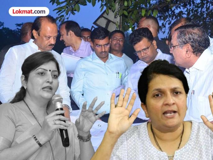 Rupali Chakankar responded to Anjali Damania who criticized Ajit Pawar | "अजितदादांचा इंजिनियरला लाजवेल असा अभ्यास"; दमानियांच्या टीकेला रुपाली चाकणकरांचे भावनिक प्रत्युत्तर