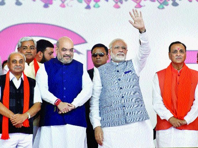 Again 'Rupniyaraj'; In the cabinet, Basil, OBCs share equal contribution | पुन्हा ‘रूपाणी’राज; मंत्रिमंडळात पाटीदार, ओबीसींना समान वाटा Again 'Rupniyaraj'; In the cabinet, Basil, OBCs share equal contribution | पुन्हा ‘रूपाणी’राज; मंत्रिमंडळात पाटीदार, ओबीसींना समान वाटा