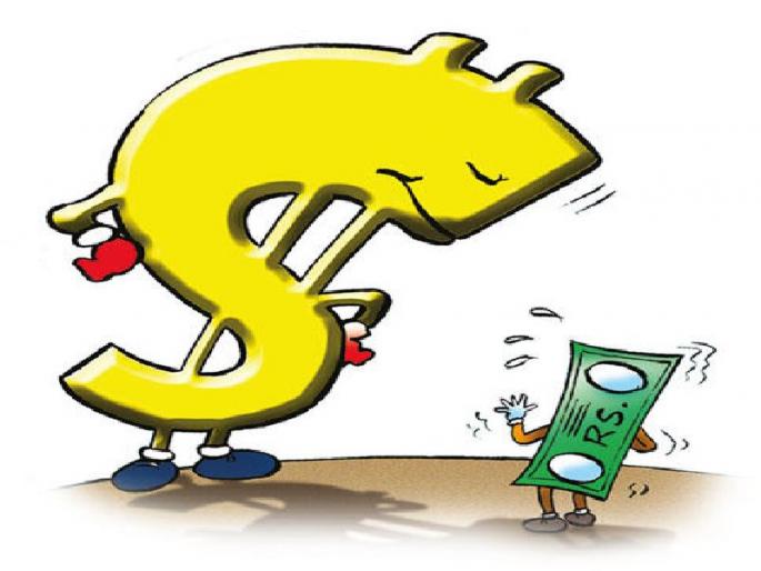 Congerss, Shivsena slams modi government over rupee breaches lowest | सत्तरीपार स्वातंत्र्याला रुपयाचाही सलाम...!
