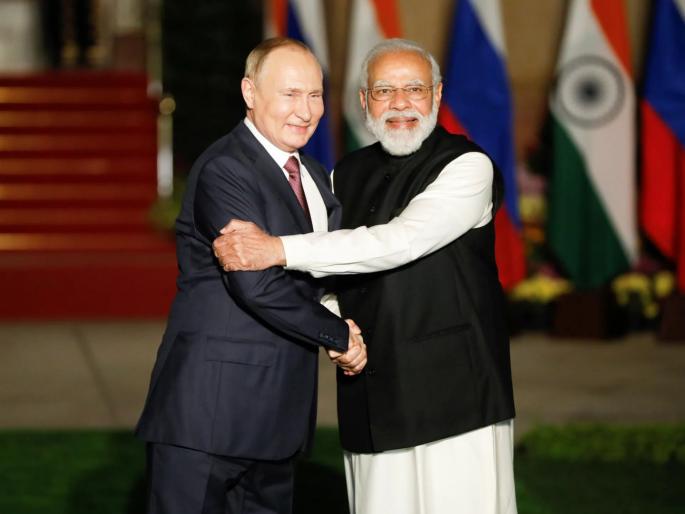 Russia has reiterated its support for India bid for a permanent seat on the UN Security Council | भारतासोबतच्या मैत्रीला ७८ वर्ष पूर्ण होताच रशियानं केली मोठी मागणी; चीनला मान्य होणार? Russia has reiterated its support for India bid for a permanent seat on the UN Security Council | भारतासोबतच्या मैत्रीला ७८ वर्ष पूर्ण होताच रशियानं केली मोठी मागणी; चीनला मान्य होणार?