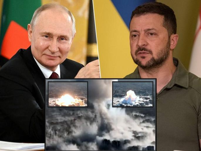 Russia's attack shook Ukraine kharkiv claiming to have used the father of all bombs Watch the scary video | रशियाच्या हल्ल्याने युक्रेन हादरला, ‘फादर ऑफ ऑल बॉम्ब’ चा वापर केल्याचा दावा! बघा धडकी भरवणारा VIDEO Russia's attack shook Ukraine kharkiv claiming to have used the father of all bombs Watch the scary video | रशियाच्या हल्ल्याने युक्रेन हादरला, ‘फादर ऑफ ऑल बॉम्ब’ चा वापर केल्याचा दावा! बघा धडकी भरवणारा VIDEO