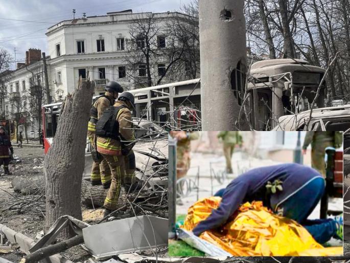 'Russia deliberately attacked Indian pharmaceutical company'; 32 killed in new attack | 'भारतीय औषध कंपनीवर रशियाने केला मुद्दाम हल्ला'; नव्या हल्ल्यात ३२ जण ठार 'Russia deliberately attacked Indian pharmaceutical company'; 32 killed in new attack | 'भारतीय औषध कंपनीवर रशियाने केला मुद्दाम हल्ला'; नव्या हल्ल्यात ३२ जण ठार