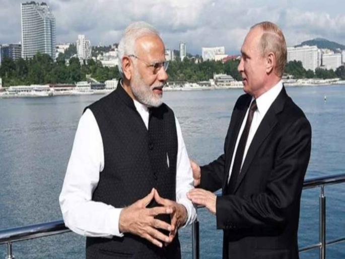 Russian President Vladimir Putin congratulated President Droupadi Murmu and PM Modi on Independence Day | पंतप्रधान मोदींच्या युक्रेनच्या दौऱ्याआधीच पुतीन यांचा खास मेसेज; म्हणाले, "तुमच्यासोबतचे संबंध..." Russian President Vladimir Putin congratulated President Droupadi Murmu and PM Modi on Independence Day | पंतप्रधान मोदींच्या युक्रेनच्या दौऱ्याआधीच पुतीन यांचा खास मेसेज; म्हणाले, "तुमच्यासोबतचे संबंध..."