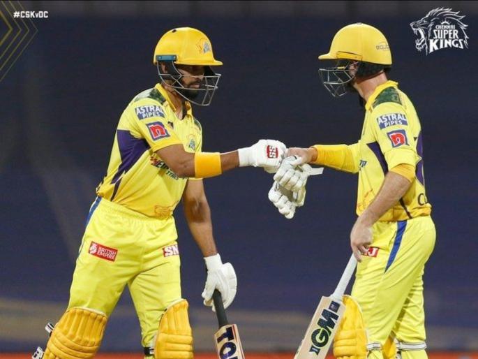 IPL 2022, CSK vs DC Live Updates : Devon Conway - 87 (49), Ruturaj Gaikwad - 41 ( 33), Shivam Dube 32 ( 19) & MS Dhoni 21* ( 8), CSK 208-6 | Devon Conway IPL 2022, CSK vs DC Live Updates : डेवॉन कॉनवे, ऋतुराज यांनी मजबूत पाया रचला, MS Dhoniने दमदार ट्रेलर दाखवला! 