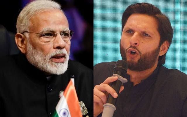 Prime Minister Narendra Modi's time is finish, Shahid Afridi said | CAA : पंतप्रधान नरेंद्र मोदी यांची वेळ भरत आली आहे, शाहिद आफ्रिदीने साधला निशाणा