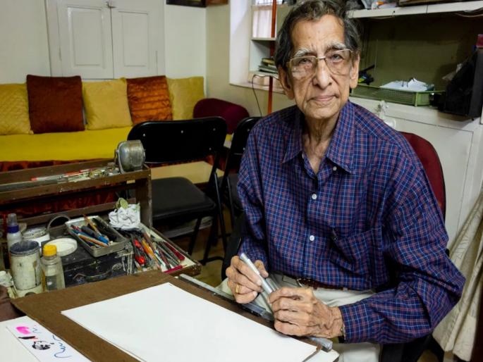 Lifetime glory of Chaturang Pratishthan is senior humorist Announced to s d fadnis | 'चतुरंग प्रतिष्ठान'चा जीवनगौरव ज्येष्ठ हास्यचित्रकार शि. द. फडणीस यांना जाहीर Lifetime glory of Chaturang Pratishthan is senior humorist Announced to s d fadnis | 'चतुरंग प्रतिष्ठान'चा जीवनगौरव ज्येष्ठ हास्यचित्रकार शि. द. फडणीस यांना जाहीर