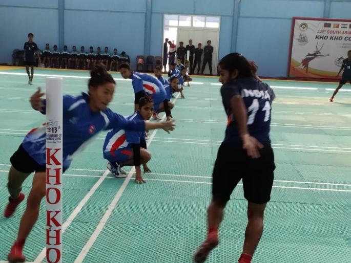 Both teams team of India in the semifinals of the South Asian Open kho-kho | दक्षिण आशियाई खो-खो स्पर्धेत भारताचे दोन्ही संघ उपांत्य फेरीत