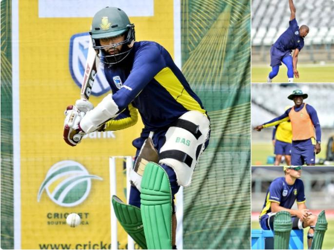 Kuldeep-Chahal hit, Africa's practice against 5 spinners | कुलदीप-चहलचा धसका, आफ्रिकेचा 5 फिरकीपटूंविरूद्ध सराव