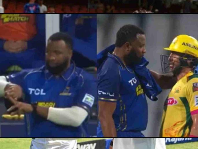 FAF DU PLESSIS SHOW IN THE SA20, 50* (20) with 4 fours and 2 sixes. JSK chased down 98 in just 5.4 overs in the rain curtailed game, Leus Du Plooy smashed 42* (14), he Upset with Kieron Pollard and his Tactics. | फॅफ ड्यू प्लेसिसने २० चेंडूंत अर्धशतक ठोकले, ३४ चेंडूंत मॅच जिंकून दिली; Pollardवर वैतागला 