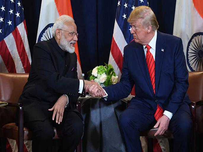 Tweet before Trump arrives in India; He said, on Facebook I AM first and Modiji second | ट्रम्प यांचे भारतात येण्यापूर्वी ट्विट; म्हणाले, फेसबुकवर मी पहिल्या तर, मोदी दुसऱ्या क्रमांकावर Tweet before Trump arrives in India; He said, on Facebook I AM first and Modiji second | ट्रम्प यांचे भारतात येण्यापूर्वी ट्विट; म्हणाले, फेसबुकवर मी पहिल्या तर, मोदी दुसऱ्या क्रमांकावर