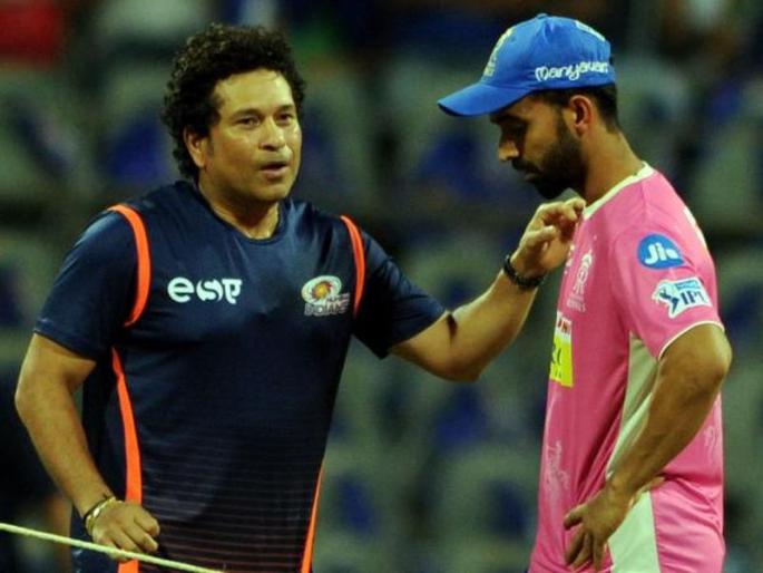 Ajinkya Rahane's game is classic; praise of Sachin Tendulkar | अजिंक्य रहाणेचा खेळ क्लासिक; सचिन तेंडुलकरचा स्तुतीसुमनांचा वर्षाव