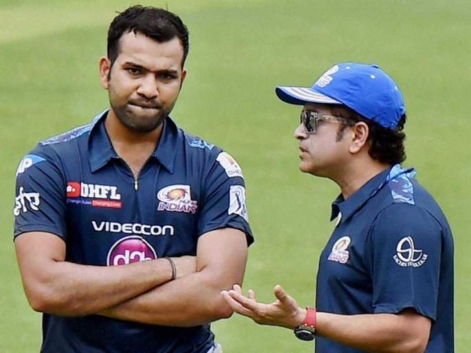 IPL 2018: Sachin Tendulkar's son arjun Help Rohit Sharma for IPL | IPL 2018 : सचिन तेंडुलकरचा लेक करतोय रोहित शर्माला आयपीएलसाठी मदत