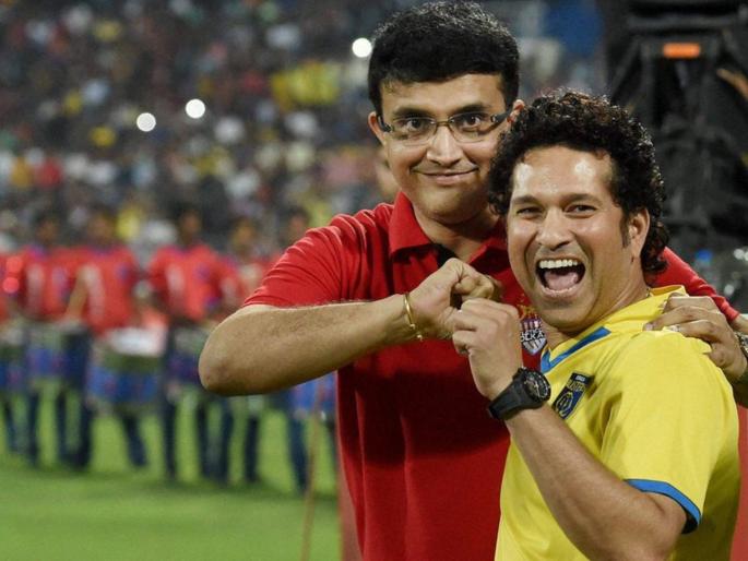 Sachin Tendulkar's Throwback Picture With Sourav Ganguly svg | सौरव गांगुलीच्या घरी सचिन तेंडुलकरचा 'लज्जतदार' पाहुणचार!