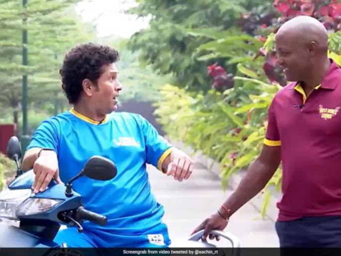 "Oscar Nomination": Yuvraj Singh On Sachin Tendulkar, Brian Lara's Road Safety Awareness Video | Yuvraj Singh : सचिन तेंडुलकर अन् ब्रायन लाराच्या अ‍ॅक्टींगवर युवराज सिंगची कमेंट; म्हणतो, Oscar Nomination!