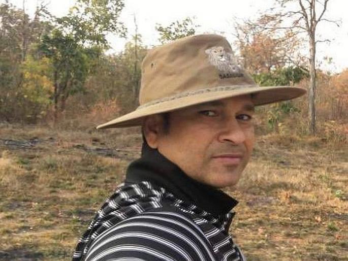 Sachin Tendulkar in Nagpur for tiger safari in tadoba | 'ताडोबातील नैसर्गिक सौंदर्याने भारावलो' Sachin Tendulkar in Nagpur for tiger safari in tadoba | 'ताडोबातील नैसर्गिक सौंदर्याने भारावलो'
