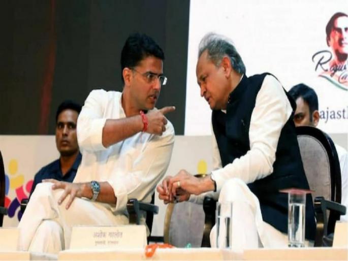Political earthquake in Rajasthan as many as 82 Congress MLAs resign ashok gehlot sachin pilot | राजस्थानात राजकीय भूकंप, काँग्रेसच्या तब्बल ८२ आमदारांचे राजीनामे Political earthquake in Rajasthan as many as 82 Congress MLAs resign ashok gehlot sachin pilot | राजस्थानात राजकीय भूकंप, काँग्रेसच्या तब्बल ८२ आमदारांचे राजीनामे