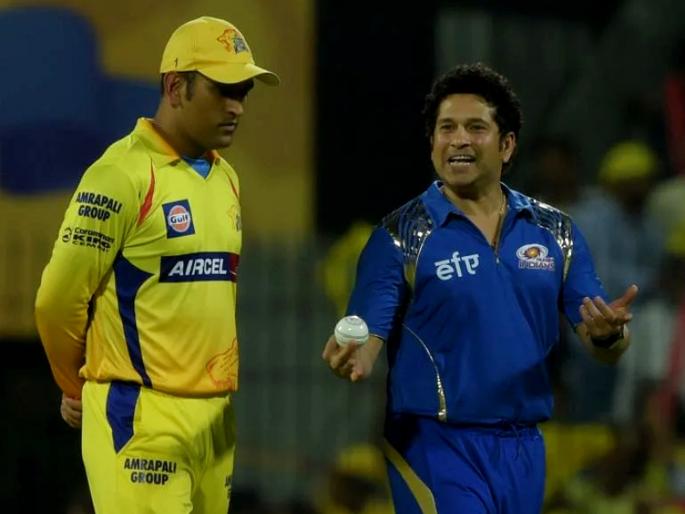 MS Dhoni was not purchased by Mumbai Indians because of Sachin Tendulkar Here is the reason IPL 2022 Mega Auction | Sachin Tendulkar MS Dhoni Mumbai Indians IPL 2022: सचिन तेंडुलकरमुळे मुंबई इंडियन्सला MS धोनीला संघात घेता आलं नाही! तुम्हाला माहिती आहे का याचं कारण?