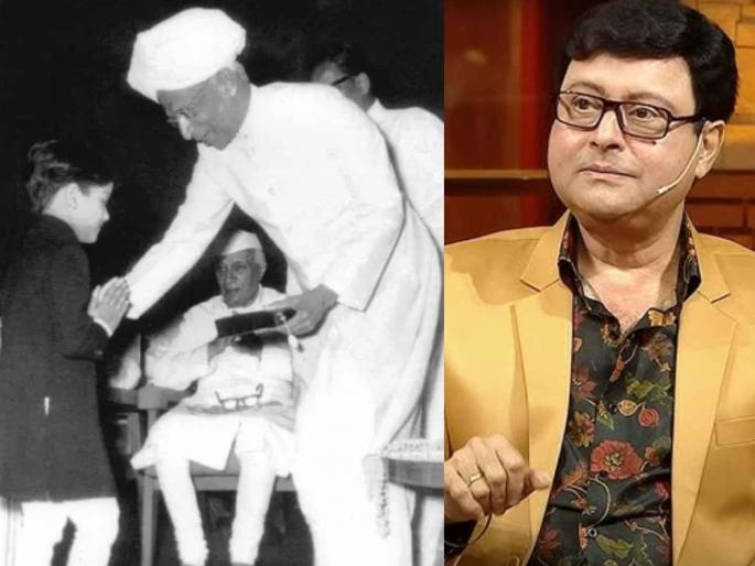 sachin pilgaonkar received national award at the age of 5 pandit jawaharlal nehru impressed after seeing him and gave him a rose | "पंडित नेहरुंनी मांडीवर बसवलं, गुलाबाचं फूल दिलं", सचिन पिळगावकरांचा हा किस्सा माहितीये का? sachin pilgaonkar received national award at the age of 5 pandit jawaharlal nehru impressed after seeing him and gave him a rose | "पंडित नेहरुंनी मांडीवर बसवलं, गुलाबाचं फूल दिलं", सचिन पिळगावकरांचा हा किस्सा माहितीये का?