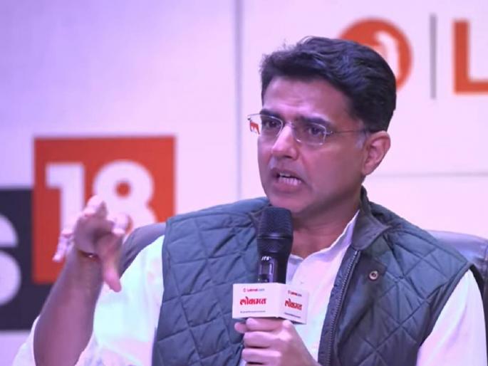 Lokmat National Conclave in Lokmat Parliamentary Awards 2023 95 percent cases against opposition sacred if joins BJP says Congress Leader Sachin Pilot | Lokmat National Conclave: जे नेते भाजपात गेले ते लगेच 'पवित्र' झाले- सचिन पायलट Lokmat National Conclave in Lokmat Parliamentary Awards 2023 95 percent cases against opposition sacred if joins BJP says Congress Leader Sachin Pilot | Lokmat National Conclave: जे नेते भाजपात गेले ते लगेच 'पवित्र' झाले- सचिन पायलट