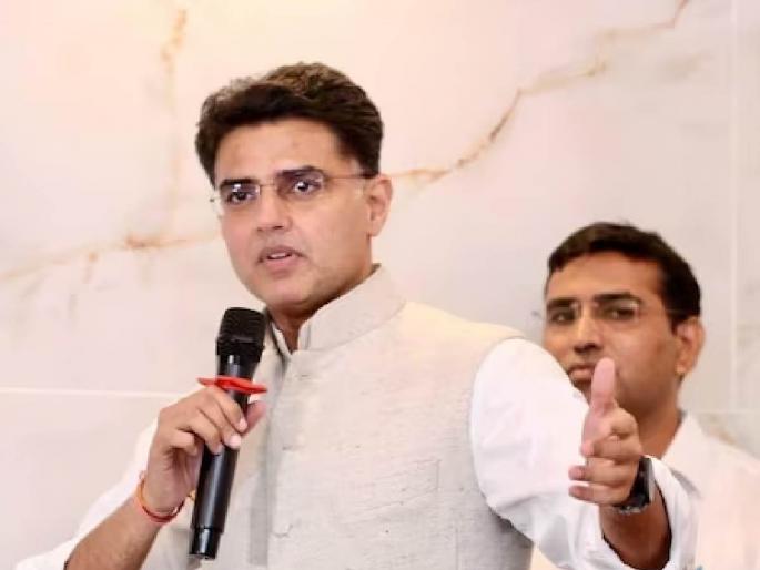 jaipur sachin pilot hit back on ashok gehlot said cm leader is vasundhara raje not sonia gandhi rajasthan congress | 'सोनिया गांधी नाही, वसुंधरा राजे मुख्यमंत्र्यांच्या नेत्या'; सचिन पायलटांचा गेहलोतांवर जोरदार हल्लाबोल