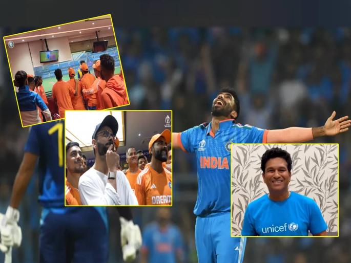 Sachin Tendulkar announced Shreyas Iyer as the best fielder of the match against sri lanka in icc odi world cup 2023, bcci shared video | IND vs SL : श्रीलंकेविरूद्ध भारताचा बेस्ट फिल्डर कोण? सचिनकडून घोषणा; BCCIने शेअर केला VIDEO