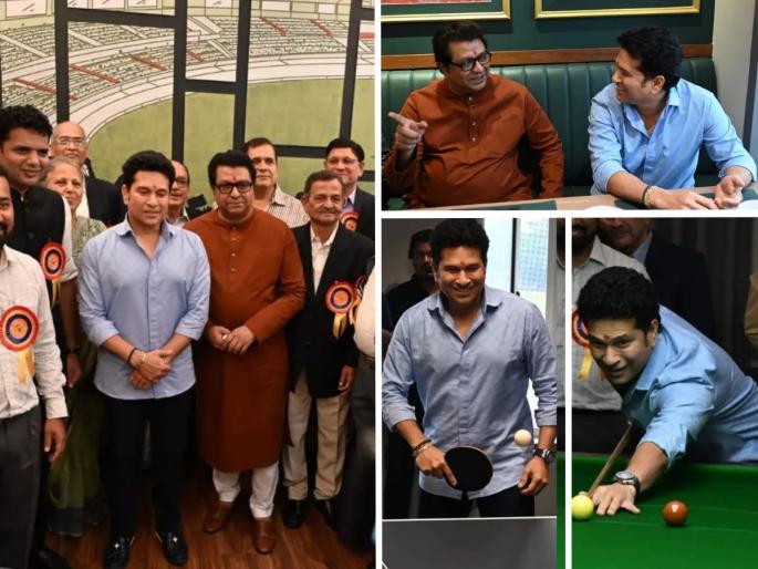 Former cricketer Sachin Tendulkar On opening of Shivaji Park Gymkhana | Mumbai: सचिन तेंडुलकरच्या हस्ते दादरच्या शिवाजी पार्क जिमखान्याचे लोकार्पण! Former cricketer Sachin Tendulkar On opening of Shivaji Park Gymkhana | Mumbai: सचिन तेंडुलकरच्या हस्ते दादरच्या शिवाजी पार्क जिमखान्याचे लोकार्पण!