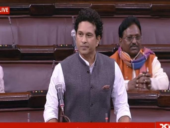 Sachin Tendulkar's didnt get chance to speak in Rajya Sabha | मैदानावर गोलंदाजांची दाणादाण उडवणा-या या सचिन तेंडुलकरची राज्यसभेत दमछाक Sachin Tendulkar's didnt get chance to speak in Rajya Sabha | मैदानावर गोलंदाजांची दाणादाण उडवणा-या या सचिन तेंडुलकरची राज्यसभेत दमछाक