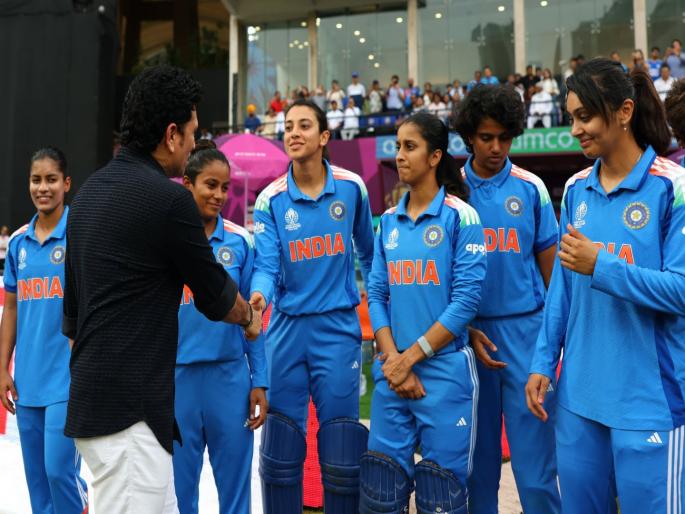 1983 Dream is Realized Sachin Tendulkar Praises Women Team for Inspiring a New Generation with World Cup Win | १९८३ चा क्षण महिला संघाने जिवंत केला! सचिन तेंडुलकरकडून टीम इंडियाचे कौतुक करत 'प्रेरणादायी' पोस्ट
