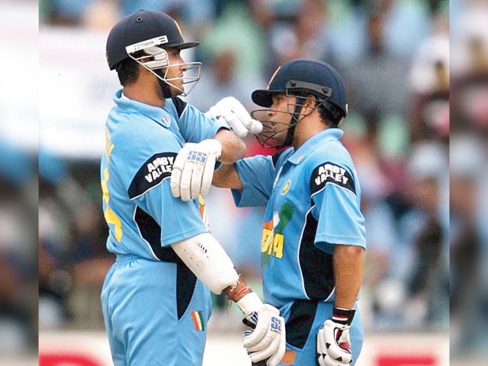 Sachin Tendulkar asks question sharing ICC's post; Sourav Ganguly replies svg | सचिन तेंडुलकरच्या प्रश्नावर सौरव गांगुलीचं मजेशीर उत्तर; ICC नं सांगितला दोघांचा अबाधित विक्रम