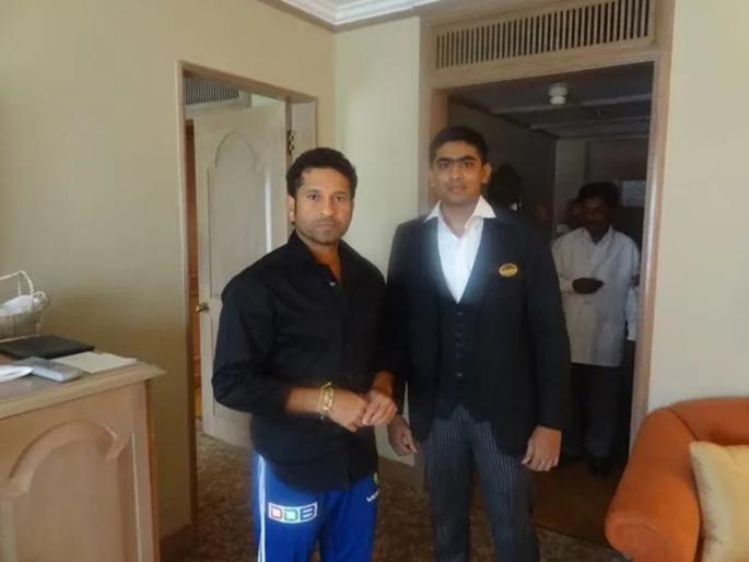 Sachin Tendulkar's wait ends, Taj Hotels find employee who adviced Sachin during his playing days | सचिन तेंडुलकर शोधात असलेली 'ती' व्यक्ती सापडली; जाणून तुम्हालाही आश्चर्य वाटेल