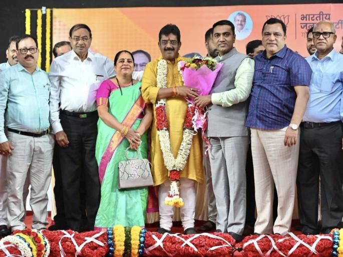 sadanand tanavade got the fruits of party service said chief minister pramod sawant | सदानंद तानावडेंना पक्षसेवेचे फळ मिळाले : मुख्यमंत्री sadanand tanavade got the fruits of party service said chief minister pramod sawant | सदानंद तानावडेंना पक्षसेवेचे फळ मिळाले : मुख्यमंत्री