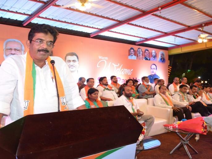 bjp state president sadanand shet tanavade comment on the debate on lok sabha candidature that i am content where i am | तानावडे म्हणतात.... मी आहे तिथेच समाधानी; लोकसभा उमेदवारीबाबतच्या चर्चेवर भाष्य bjp state president sadanand shet tanavade comment on the debate on lok sabha candidature that i am content where i am | तानावडे म्हणतात.... मी आहे तिथेच समाधानी; लोकसभा उमेदवारीबाबतच्या चर्चेवर भाष्य