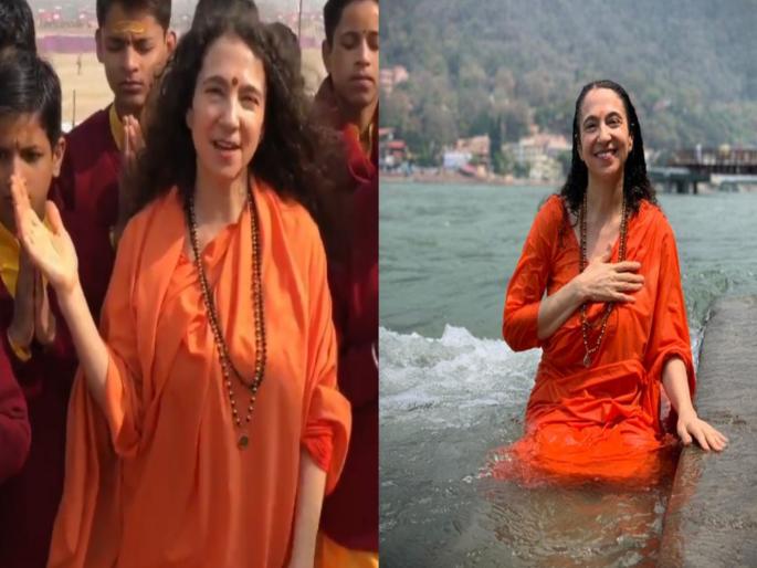 Mahakumbh 2025 - Sadhvi Bhagawati Saraswati, originally from Los Angeles, she came to india before 30 years ago | ३० वर्षापूर्वी भारतात आली अन् हिंदू संस्कृतीच्या प्रेमात पडली; कोण आहे ही साध्वी? Mahakumbh 2025 - Sadhvi Bhagawati Saraswati, originally from Los Angeles, she came to india before 30 years ago | ३० वर्षापूर्वी भारतात आली अन् हिंदू संस्कृतीच्या प्रेमात पडली; कोण आहे ही साध्वी?