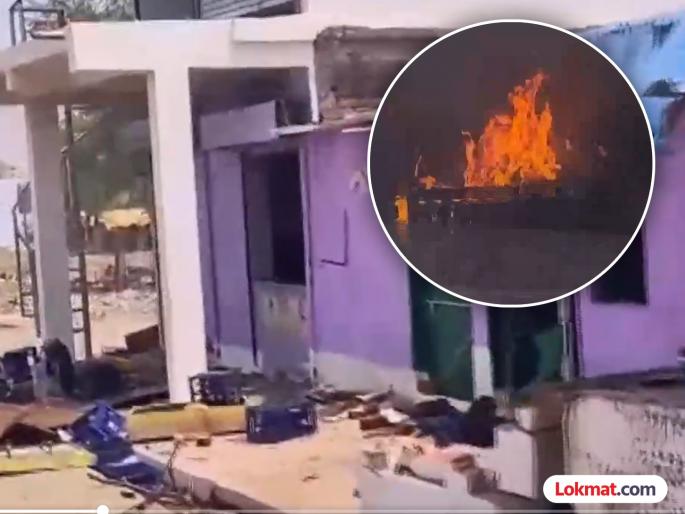 Violence broke out after a clash between two groups in Sagar Madhya Pradesh shops and houses set on fire | कथित अफेअरने शहरात लावली आग; लव्ह जिहादच्या आरोपावरून मध्य प्रदेशात हिंसाचार