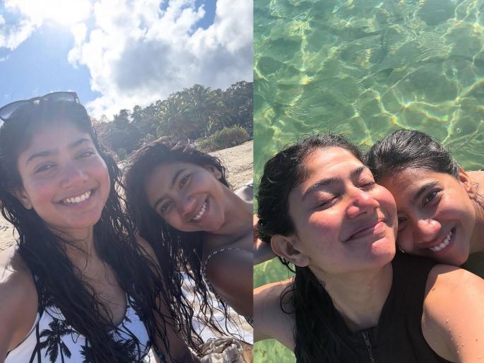 sai pallavi getting troller because of wearing swimsuit in recent pictures actress is playing sita in ramayana | स्क्रीनवर सोज्वळ, खऱ्या आयुष्यात बिकिनी? सीतेच्या भूमिकेत दिसणाऱ्या साई पल्लवीवर होतेय टीका