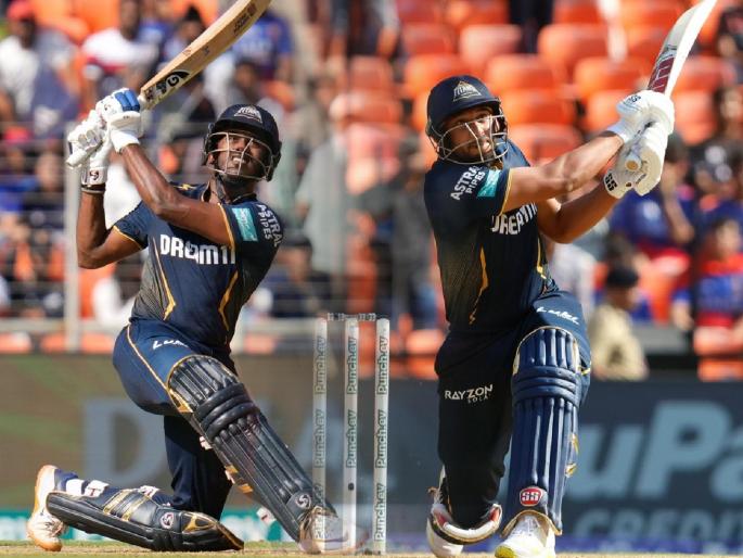 IPL 2024 GT vs RCB Live Match Updates In Marathi Gujarat Titans set Royal Challengers Bangalore 201 run target for victory, Sai Sudarshan scored 84 | IPL 2024 GT vs RCB : साई 'सु'दर्शन! शाहरूखही चमकला; युवा भारतीय खेळाडूंनी RCB ला धू धू धुतले