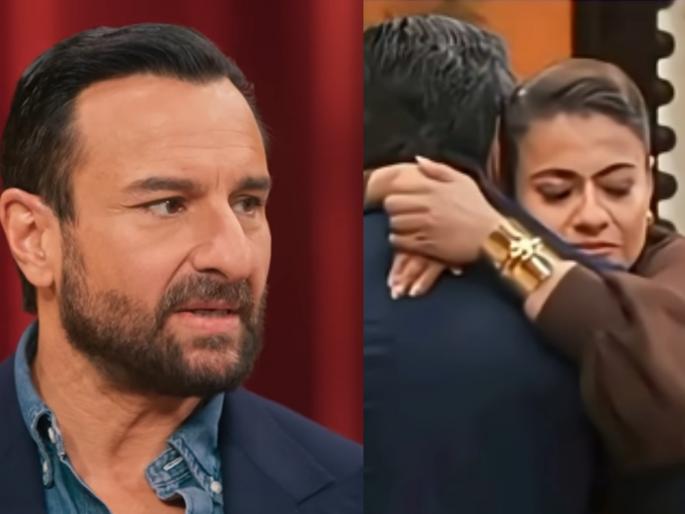 saif ali khan reveals what happened at that night in his bandra home when he got stabbed | "मी जेहच्या खोलीत आलो, चोर त्याच्या बेडवर...", सैफने सांगितला घटनाक्रम, काजोल झाली भावुक