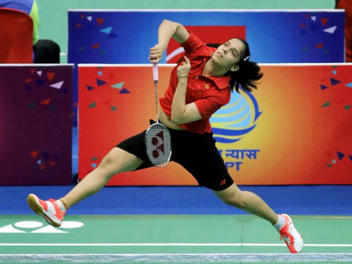Saina Nehwal - p. V Sindhu will fight for the gold medal | सायना नेहवाल- पी. व्ही सिंधू सुवर्णपदकासाठी झुंजणार Saina Nehwal - p. V Sindhu will fight for the gold medal | सायना नेहवाल- पी. व्ही सिंधू सुवर्णपदकासाठी झुंजणार