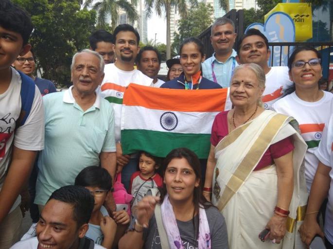 Asian Games 2018: Saina is more popular than sindhu in Jakarta | Asian Games 2018: जकार्तामध्ये सायना सिंधूपेक्षा जास्त लोकप्रिय Asian Games 2018: Saina is more popular than sindhu in Jakarta | Asian Games 2018: जकार्तामध्ये सायना सिंधूपेक्षा जास्त लोकप्रिय