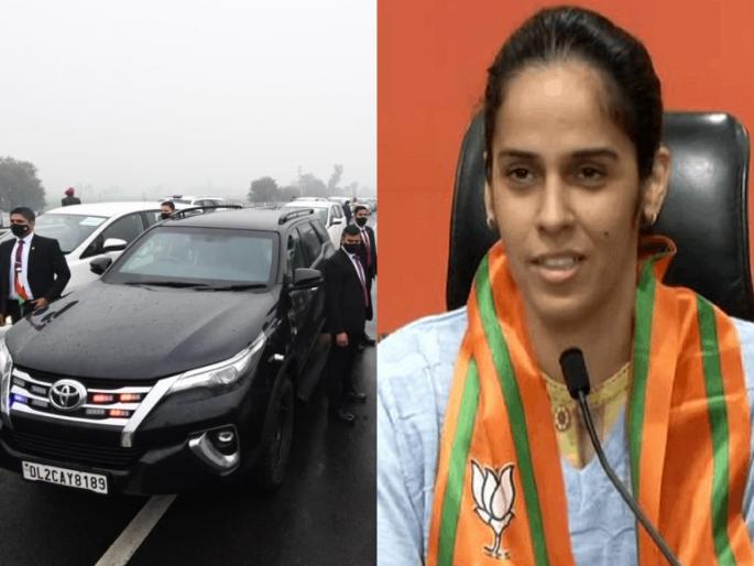 No nation can claim itself to be safe if the security of its own PM gets compromised, Say Saina Nehwal  | पंतप्रधानांच्या सुरक्षेशीच तडजोड होत असेल तर...; पंजाबमध्ये घडलेल्या घटनेवरून 'फुलराणी' सायना नेहवाल संतापली No nation can claim itself to be safe if the security of its own PM gets compromised, Say Saina Nehwal  | पंतप्रधानांच्या सुरक्षेशीच तडजोड होत असेल तर...; पंजाबमध्ये घडलेल्या घटनेवरून 'फुलराणी' सायना नेहवाल संतापली