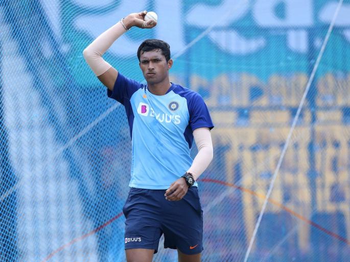 Navdeep Saini will surely miss the first ball, but why ... | नवदीप सैनीला नक्कीच आठवेल पहिलाच चेंडू, पण असं घडलं तरी काय...