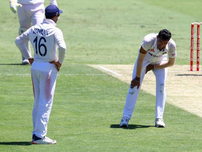 IND vs AUS, 4th Test : Medical team working overtime to get Navdeep Saini ready for second innings | India vs Australia, 4th Test : नवदीप सैनी दुसऱ्या डावातही गोलंदाजी करणार नाही?; BCCIकडून मिळाले अपडेट्स 