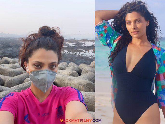 Saiyami Kher Mumbai Air Pollution Post Running Mask Photo Share Haiwan Actress | "ज्या शहरावर प्रेम केलं, तिथली हवाच आता विषारी झालीय" मुंबईच्या प्रदूषणावर सैयामी खेरची पोस्ट Saiyami Kher Mumbai Air Pollution Post Running Mask Photo Share Haiwan Actress | "ज्या शहरावर प्रेम केलं, तिथली हवाच आता विषारी झालीय" मुंबईच्या प्रदूषणावर सैयामी खेरची पोस्ट