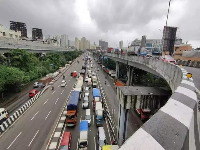 The southbound lane will be closed between Mumbai and Nashik, repair work will be done on the highway at night | मुंबई-नाशिक दरम्यान दाेन मार्गिका बंद ठेवणार, महामार्गावर रात्री करणार दुरुस्तीचे काम The southbound lane will be closed between Mumbai and Nashik, repair work will be done on the highway at night | मुंबई-नाशिक दरम्यान दाेन मार्गिका बंद ठेवणार, महामार्गावर रात्री करणार दुरुस्तीचे काम