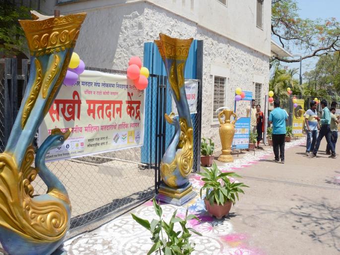 9 Sakhi polling stations in Shirdi Lok Sabha constituency | शिर्डी लोकसभा मतदारसंघात 9 सखी मतदान केंद्र