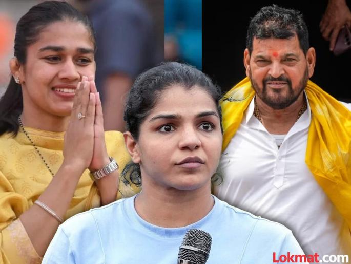 sakshi malik said babita phogat encouraged to protest against brij bhushan she wanted to wfi chief | "बबिता फोगटला ब्रिजभूषण सिंहांची जागा घ्यायची होती, म्हणून...", साक्षी मलिकचा मोठा दावा sakshi malik said babita phogat encouraged to protest against brij bhushan she wanted to wfi chief | "बबिता फोगटला ब्रिजभूषण सिंहांची जागा घ्यायची होती, म्हणून...", साक्षी मलिकचा मोठा दावा