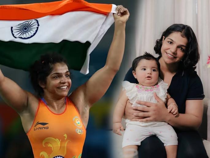 Sakshi Malik reveals story behind daughter’s name, inspired by wrestling icon Saori Yoshida Sakshi Malik's Baby Name Has A Powerful Backstory Sakshi Malik Daughter | ..म्हणून कुस्तीपटू साक्षी मलिकने ठेवले मुलीचे ‘हे’ खास नाव, म्हणाली ऑलिम्पिकची निदान एवढी तरी आठवण...