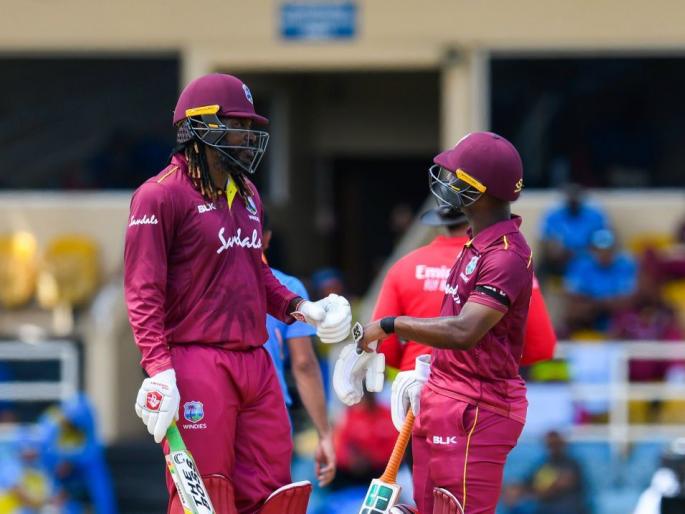 India vs West Indies: West Indies set a record after 17 years batting against India | India vs West Indies : भारताविरुद्ध तुफानी फलंदाजी करत वेस्ट इंडिजने १७ वर्षांनंतर रचला विक्रम